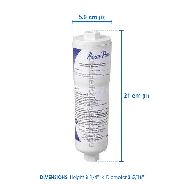 AP717 Aqua Pure Triple Action Inline Filter