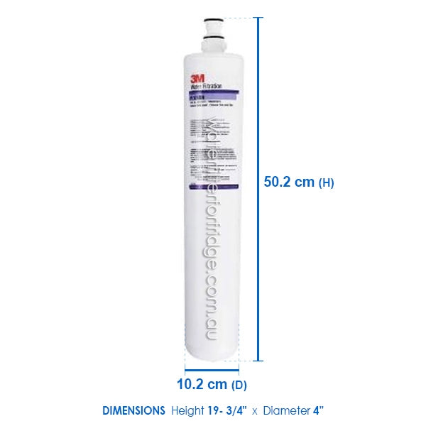 3M™ Water Filtration Products Replacement Filter Cartridge, Model P124BN, 4 per case, 5610901