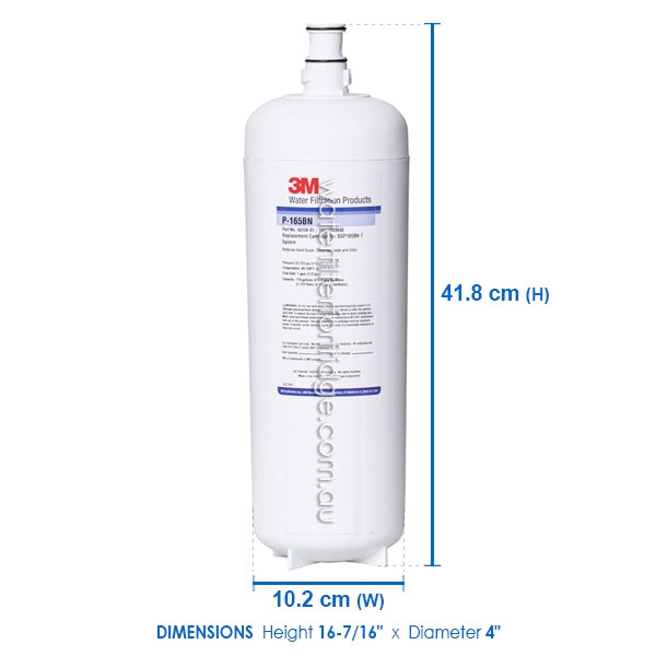 3M P165BN Espresso Scale Control Filter