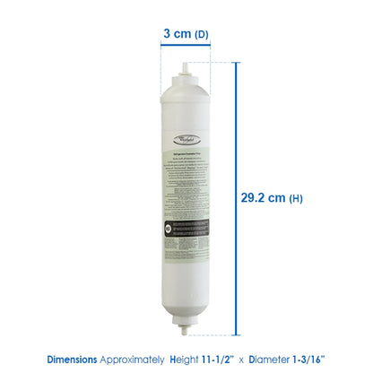 Whirlpool Genuine Fridge Filter 4378411RB Hose Kit