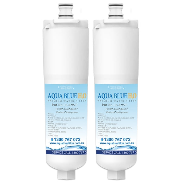 2x 640565 Bosch 3M CS-52  by Aqua  Blue H20 