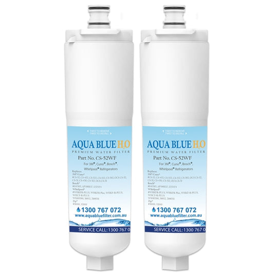 2x 640565 Bosch 3M CS-52  by Aqua  Blue H20 