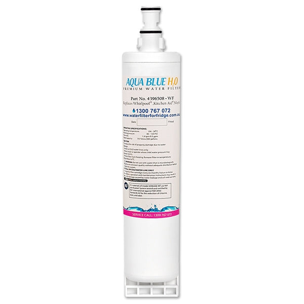 Aqua Blue H20  Replacement for Whirlpool 4396508/4396547 Fridge Filter