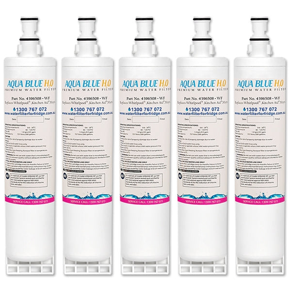 Aqua Blue H20  Replacement for Whirlpool 4396508/4396547 Fridge Filter