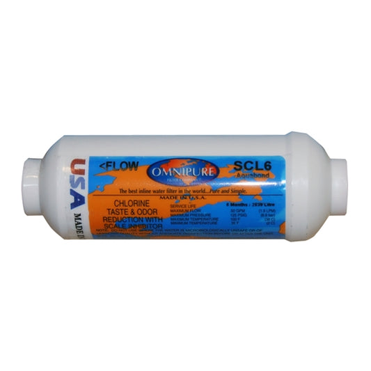 Omnipure SCL6 In Line Water Filter with Scale Inhibitor Female