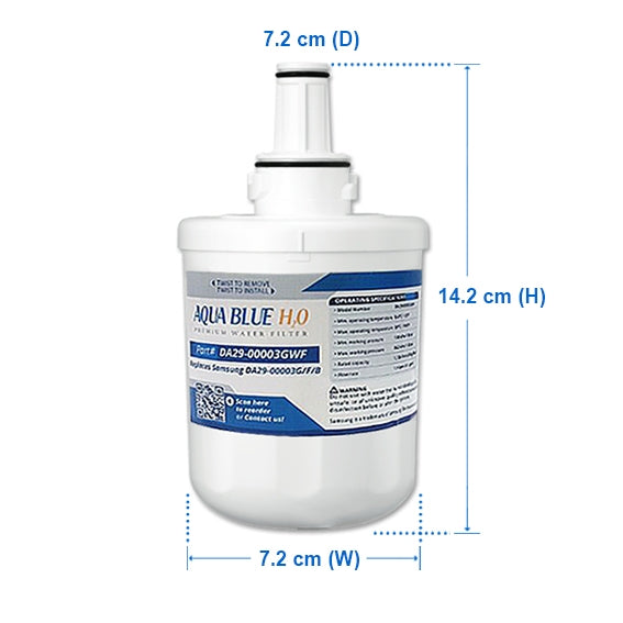 Samsung Fridge filter replacement part fits SRS684GDHB
