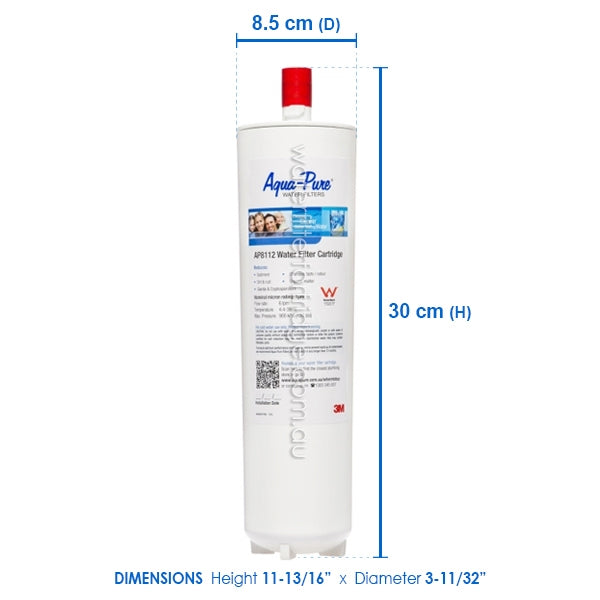 3M Aqua-Pure AP8112 Water Filter Cartridge