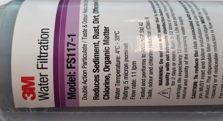 3M Genuine Water Filter FS117-1 Same as AP117-R