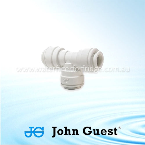 John Guest Polypropylene Fittings Equal Tee PPM0208W  5/16"
