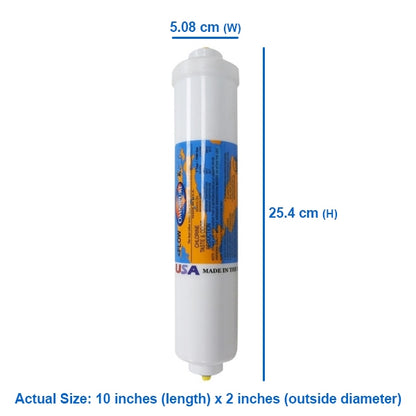 Zip Water Filter 10 Micron Double Action Cartridge 81001 by Omnipure