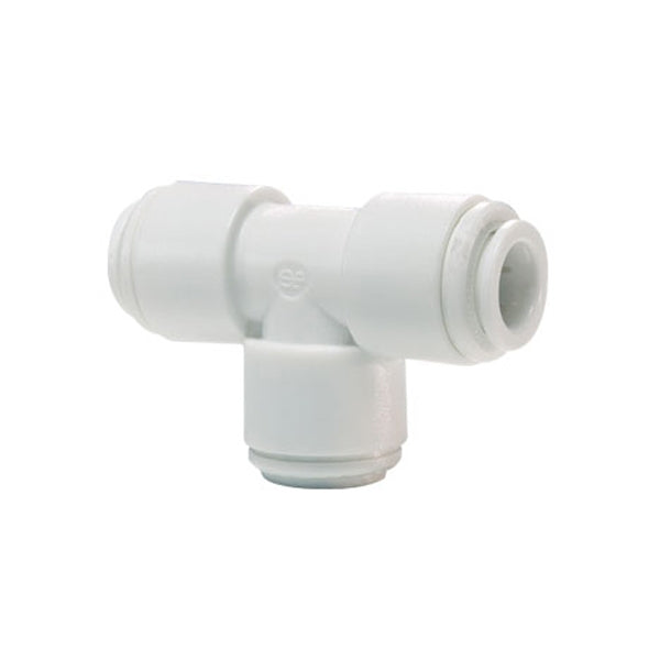 John Guest White Acetal Fittings Equal Tee CI0212W Tube OD 3/8"