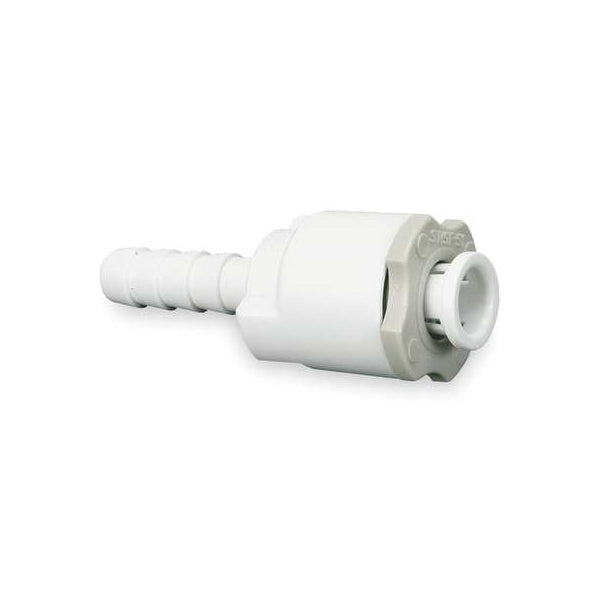 John Guest White Acetal Fittings Barb Connector Superseal X Barb CI270808W  1/4 - 1/4