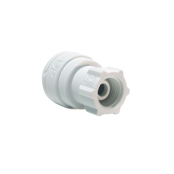John Guest Polypropylene Fittings Tap Adaptor UNS Thread PP3208U7W  1/4 x 7/16-24