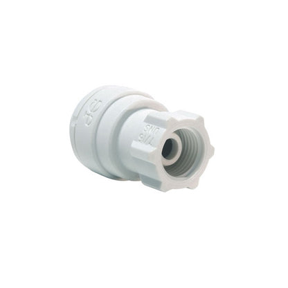 John Guest Polypropylene Fittings Tap Adaptor UNS Thread PP3208U7W  1/4 x 7/16-24