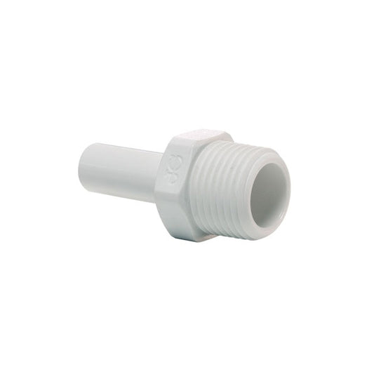 John Guest Polypropylene Fittings Stem Adaptor PP051222W  3/8 x 1/4