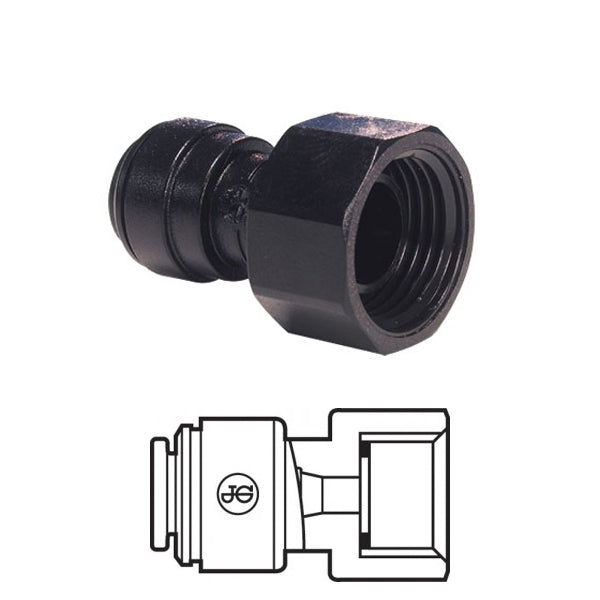 John Guest CM Fittings Tap Adaptor BSP Thread CM321216E  12MM x 3/4"