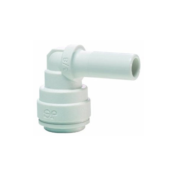 John Guest White Polypropylene Fittings Stem Elbow PPM220808W  8MM - 8MM 