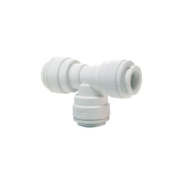 John Guest White Polypropylene Fittings Equal Tee PPM0208W  8MM