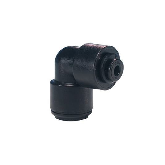 John Guest Black Acetal Fittings Reducing Elbow Connector PM210806E 8mm - 6mm