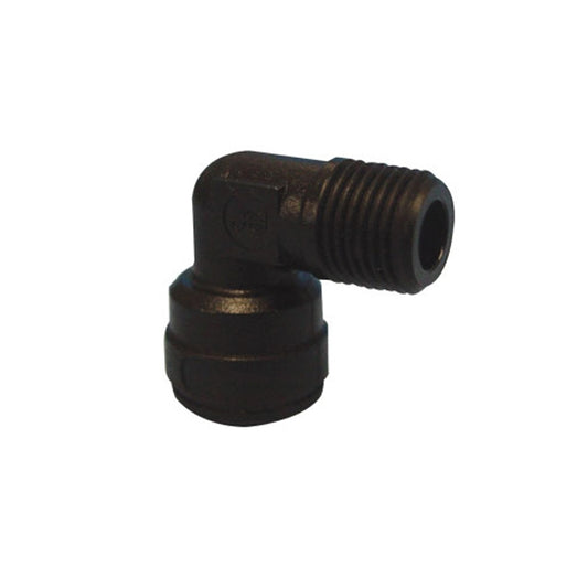 John Guest Black Acetal Fittings Rigid Elbow PM480621E 6mm x 1/8