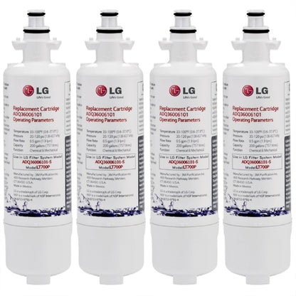 4x LG LT700P( ADQ36006101) with 4x LG LT120F(ADQ73214404) Air filter 