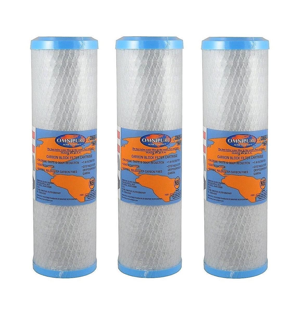 Omnipure OMB9341MPB 1ML 1um Lead Reduction Water Filter 10"