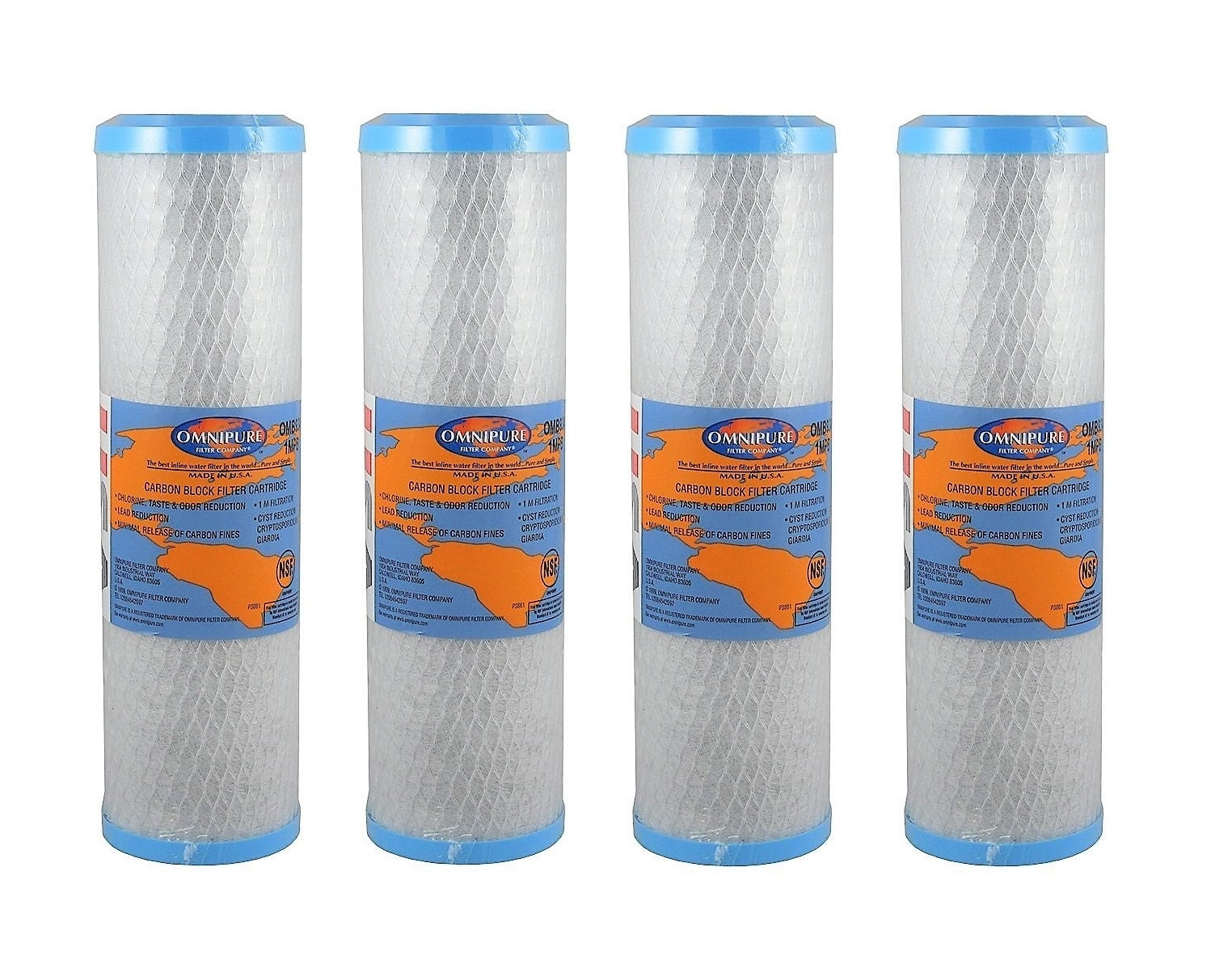 Omnipure OMB9341MPB 1ML 1um Lead Reduction Water Filter 10"