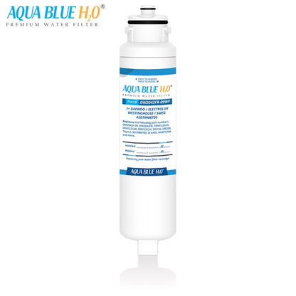 4x AQUA BLUE H20 DW2042FR-09﻿-WF DAEWOO SMEG WESTINGHOUSE Compatible Replacement Fridge Filter Cartridge