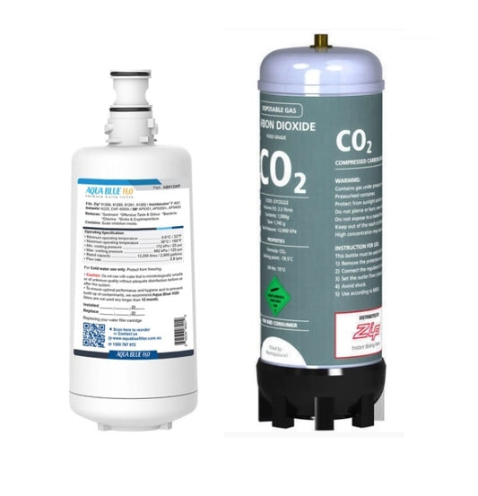 Zip Replacement Filter 91291 with 91295 Sparkling Replacement Cartridge