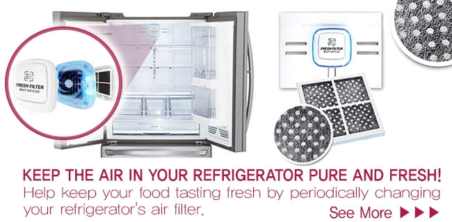 5 x  ADQ73214404 / LT120F LG Air Purifying Fresh Air Filter Multi FLow
