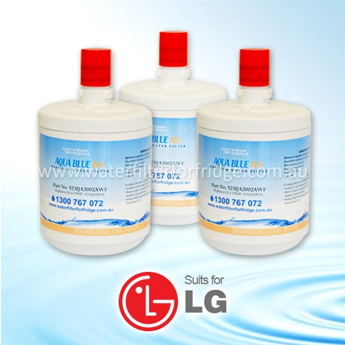 3 X 5231JA2002A, LT500P  AQUA BLUE H2O GENERIC REPLACEMENT FOR LG 