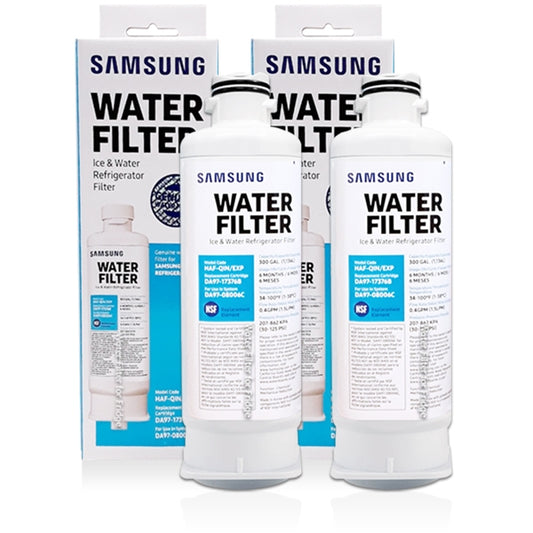 2X Samsung Genuine DA97-17376B Refrigerator Water Filter HAF-QIN/EXP