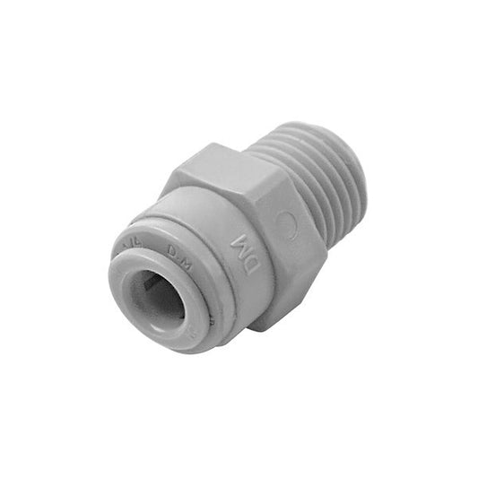 MALE CONNECTOR - 3/8"tube x3/8"NPTF ORIGINAL DM FITTING