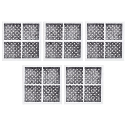 5xLG Replacement Water Filter ADQ73613401 LT800P with 5 x Air Filter ADQ73214404