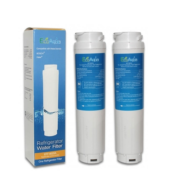 2x Bosch 644845 UltraClarity Fridge Filter for Bosch Replacement Filter EFF-6025A