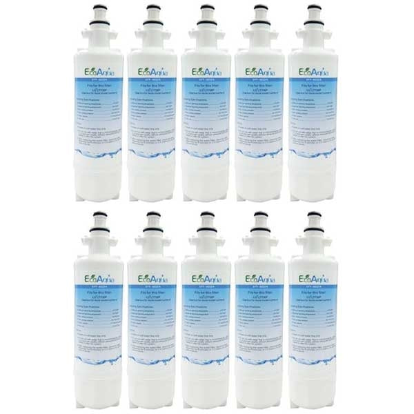 10x LG Replacement Water Filter LT700P + 10x LT120F Generic Air Filter