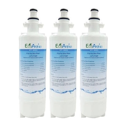 3x LG Replacement Water Filter LT700P + 3x LT120F Generic Air Filter