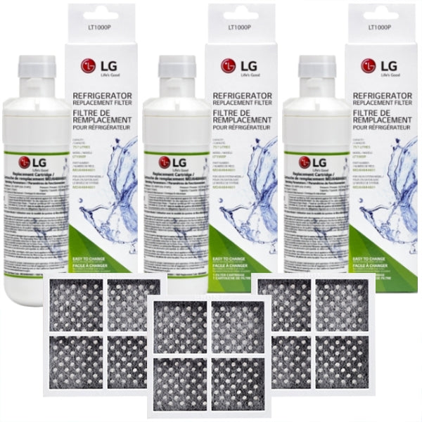 LG LT1000P MDJ64844601 ADQ74793501 Fridge Filter + Air Filter LT120F