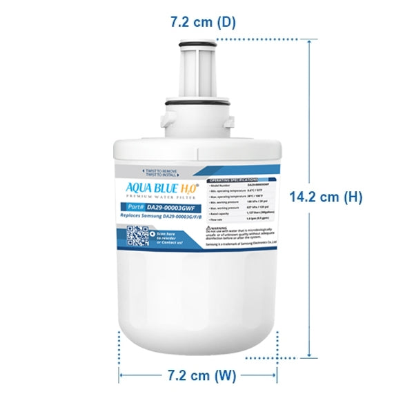 Samsung DA29-00003G  HAFIN1/EXP  Fridge Filters DA29-00003GWF