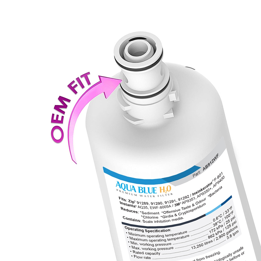 ZIP GlobalPlus Generic Replacement Water Filter 91291 / ZIP912