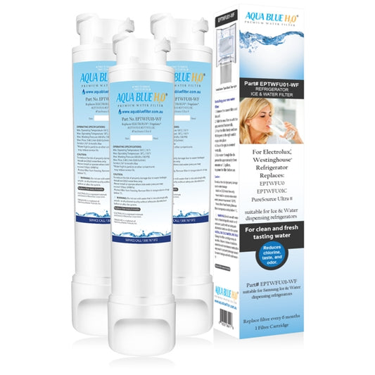 3X ELECTROLUX and WESTINGHOUSE fridge filter EPTWFU01 807946705