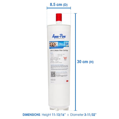 2X 3M Aqua-Pure AP8112 Water Filter Cartridge
