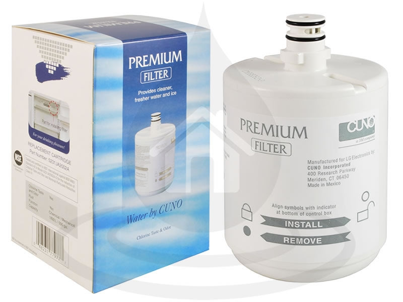 LG 5231JA2002A, LT500P Original Genuine Fridge Water Filter Premium, Cuno 3M