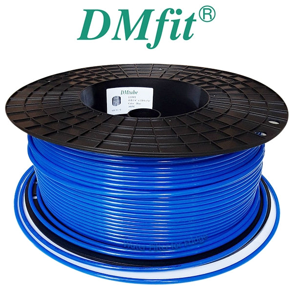 30 Metres Icemaker Water Filter Hose Blue 1/4" 6mm NSF Tubing LLDPE 15 Bar