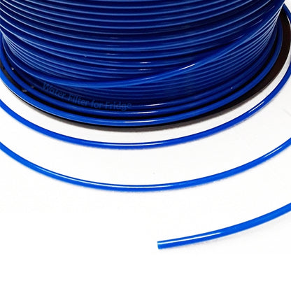 300M Icemaker Water Filter Tube Blue 1/4" 6mm NSF LLDPE 15 Bar