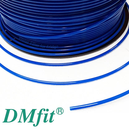 300M Icemaker Water Filter Tube Blue 1/4" 6mm NSF LLDPE 15 Bar