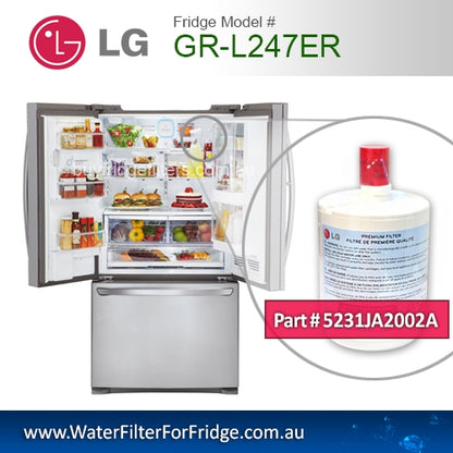 FRIDGE  MODELGR-L207WVS    REPLACEMENT  FILTER Genuine  Premium,5231JA2002A, Cuno 3M