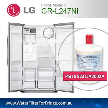 FRIDGE  MODELGR-L247ER    REPLACEMENT  FILTER Genuine  Premium,5231JA2002A, Cuno 3M