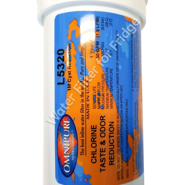 Omnipure L Series L5320 Water Filter RV 6"