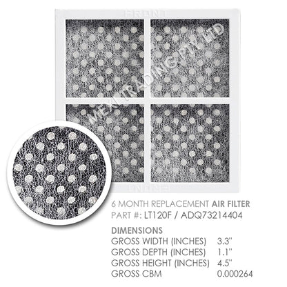 LG M725123F-06, M7251242FR-06, ADQ32617703 Fridge Water Filter  Genuine  LG part